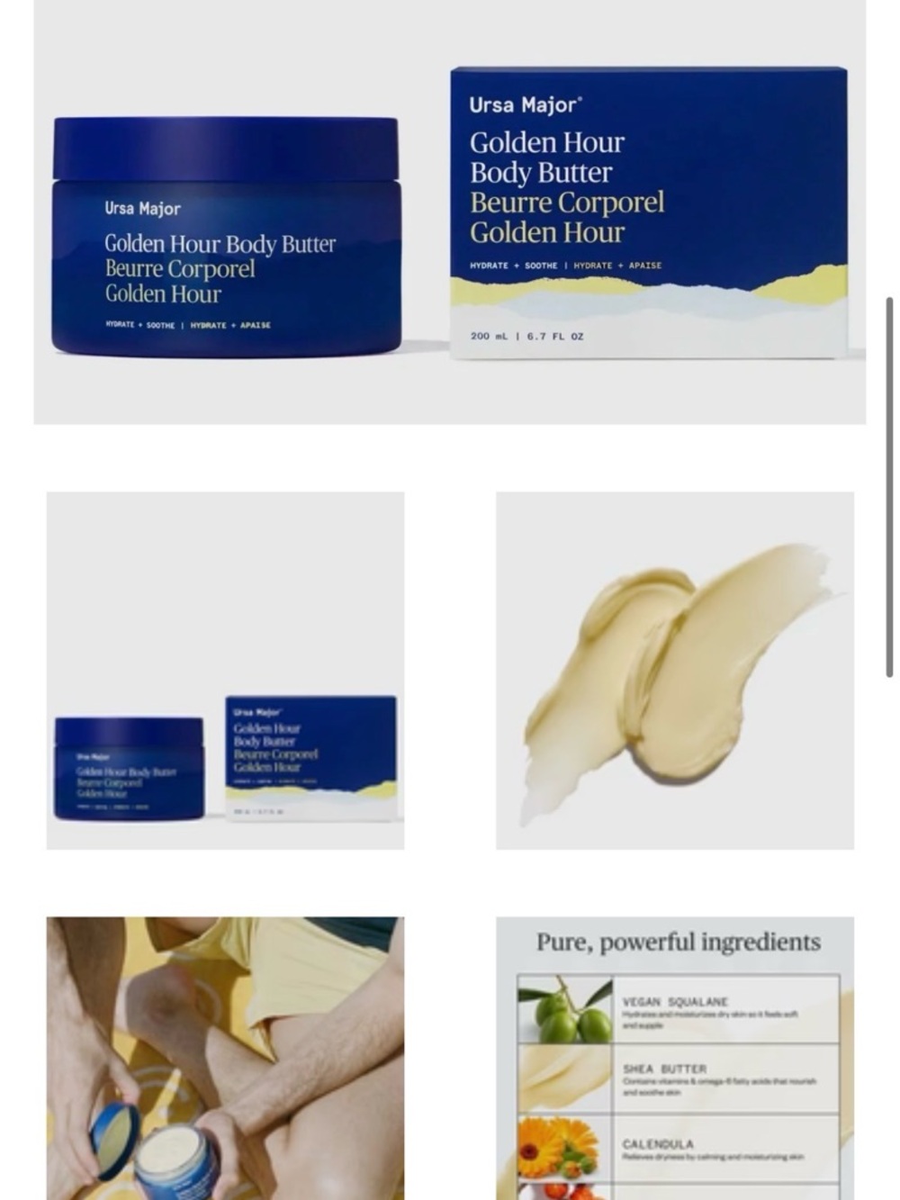 Ursa Major Golden Hour Body Butter